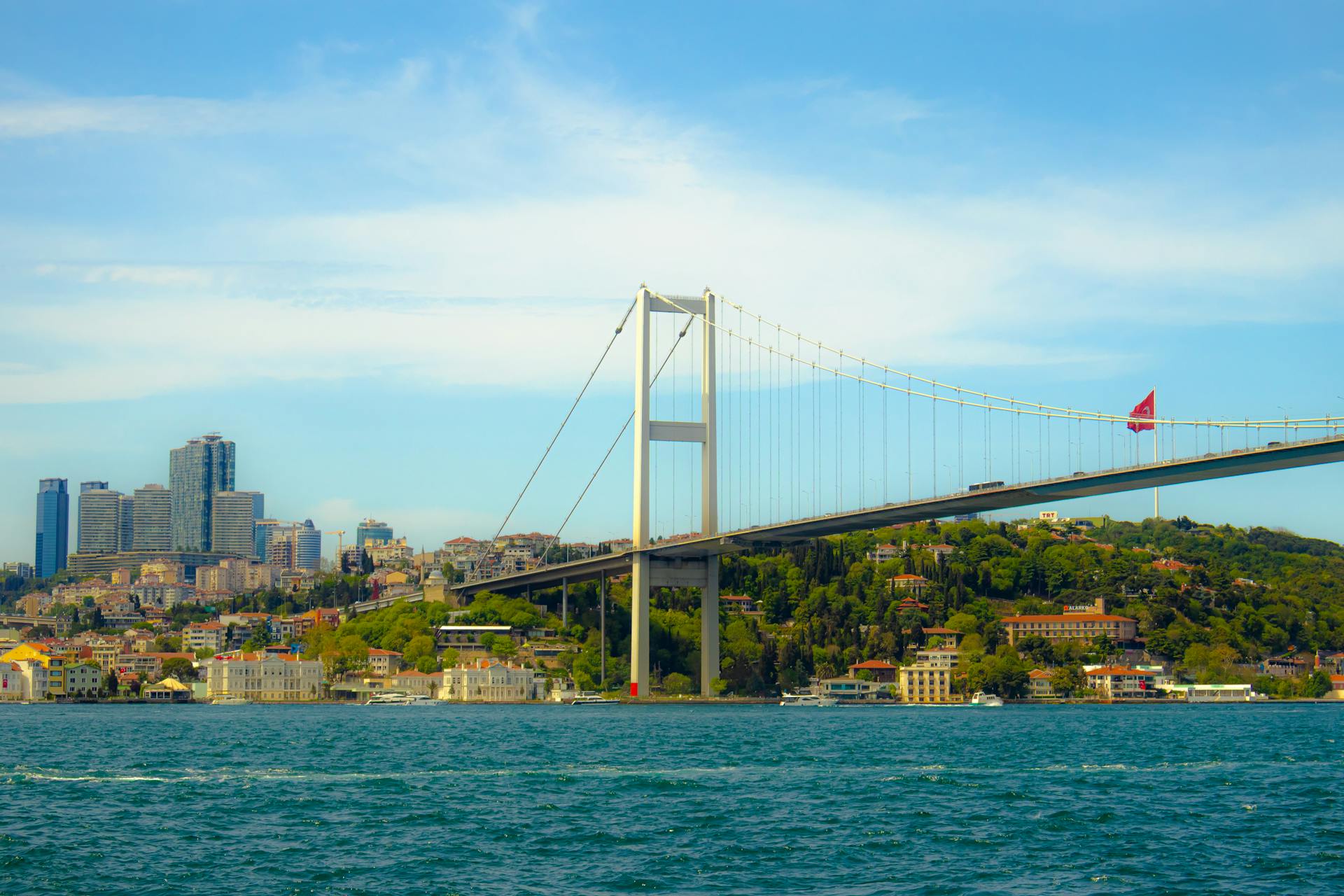 İstanbul Boğaz manzarası